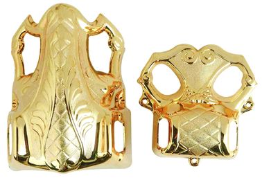 De Ornamenten van de gouden Plateren4# G Doodskist, Doodskisten en Aangepaste Kistentoebehoren